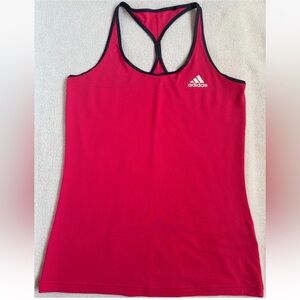 Adidas Performance Woman’s Climalite Pink Sport Tank Top Size S